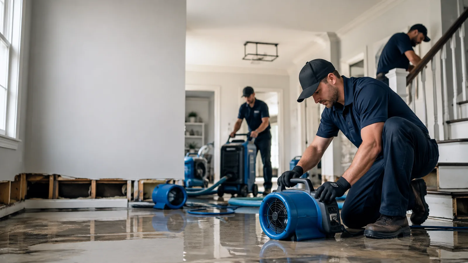 Water Damage Restoration in Middle Point, OH near me